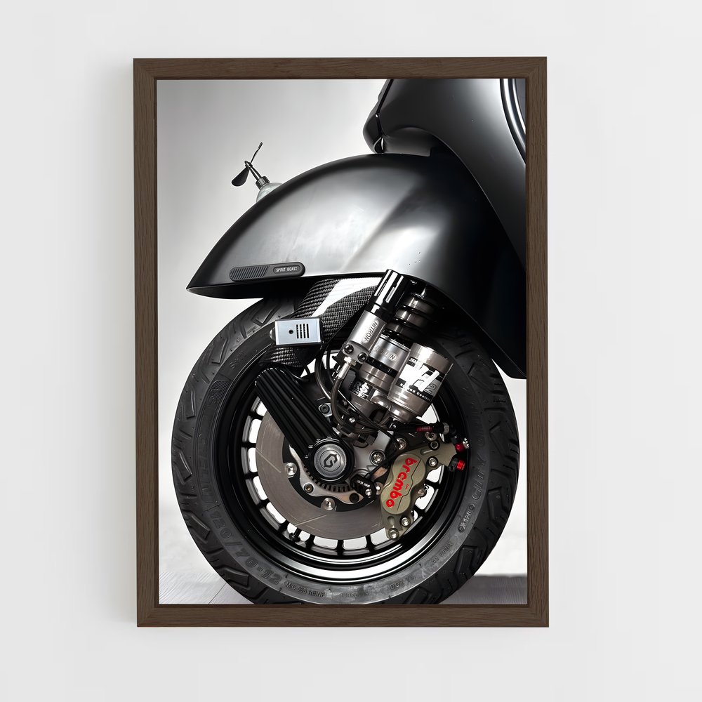 Poster Ride the Wood – affiche Vespa (vue 5)